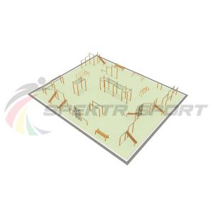 Купить Парковая площадка для Воркаут и WRK 3_76mm в Покровске 
