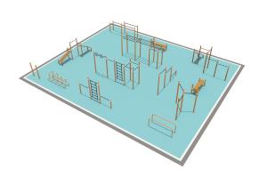 Купить Районная площадка для Воркаут и WRK 7_76mm в Покровске 