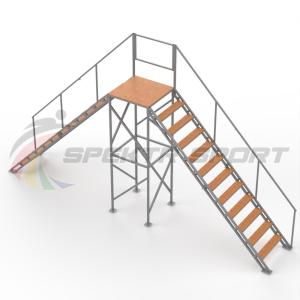 Купить ОКД Сквозная лестница в Покровске 