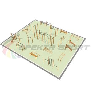 Купить Парковая площадка для Воркаут и WRK 5_76mm в Покровске 