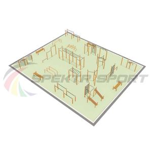 Купить Парковая площадка для Воркаут и WRK 4_76mm в Покровске 