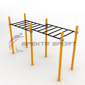 Купить Рукоход двухуровневый для Воркаут SP WRK-02_76mm в Покровске 