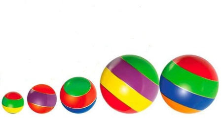Купить Мячи резиновые (комплект из 5 мячей различного диаметра) в Покровске 