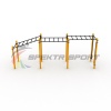 Купить Рукоход Воркаут с изменением высоты SP WRK-25_76mm в Покровске 