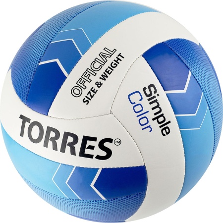 Купить Мяч волейбольный Torres Simple Color любительский р.5 в Покровске 